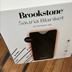 Brookstone Black Sauna Blanket